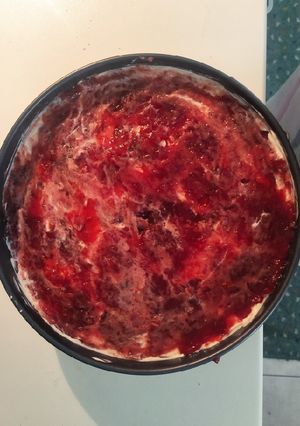 Φωτογραφία της συνταγής Τσιζ κέικ 🍓🍓