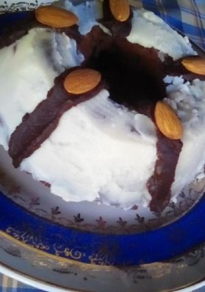 Una foto de Torta tipo galesa chocolatosa🥧 (˘ ³˘)♥