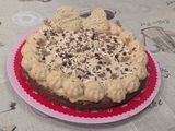 Narancsos mézeskalács torta