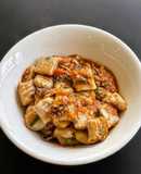 芋頭麵疙瘩佐小番茄沙丁魚醬汁 Gnocchi di Taro al Sugo di Pomodorini e Sardine