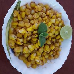 A picture of Chatpata corn.