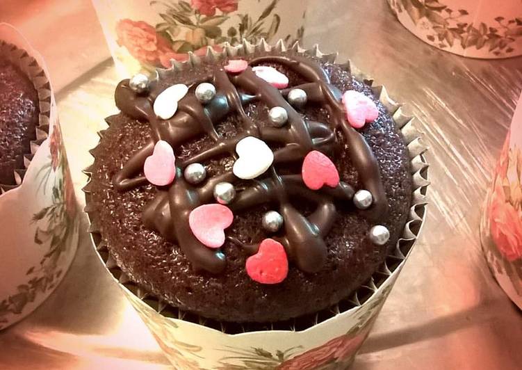 Cupcakes de chocolate