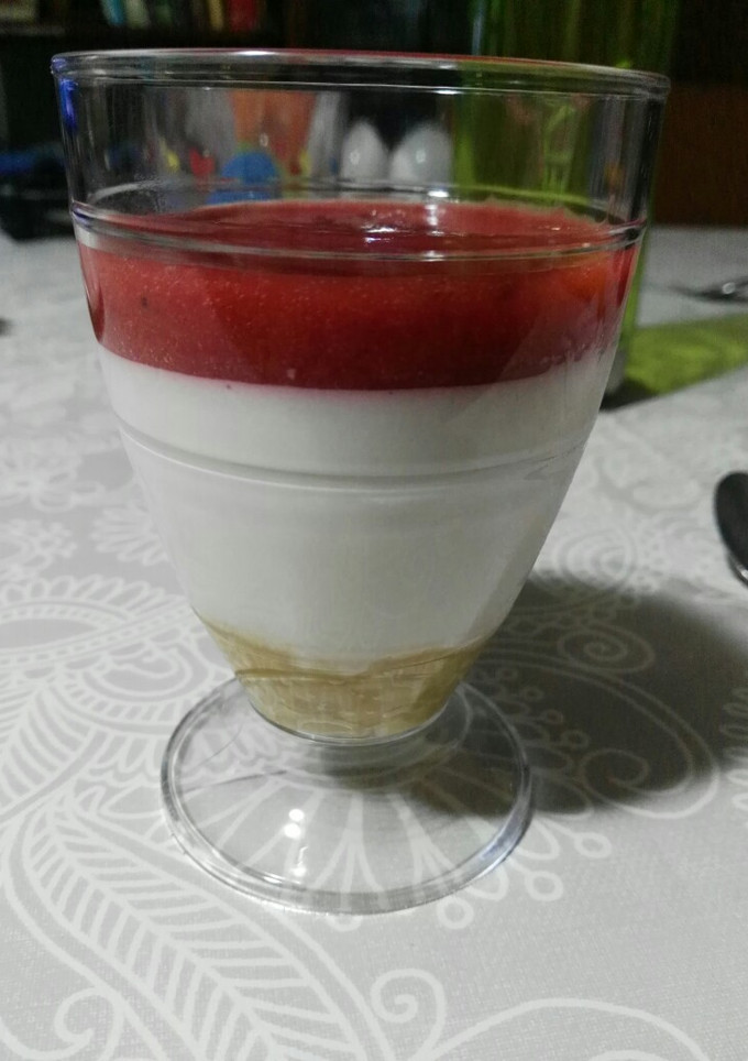 Una foto de Tarta de queso fit