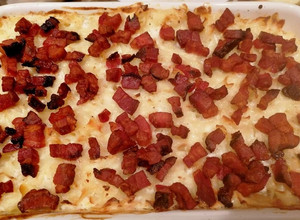 Túrós csusza recept fotója