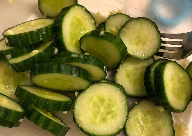 Recipe of Perfect Cucumber chips for diet