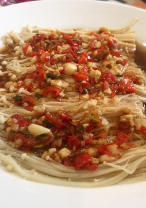 Foto resep Steam Enoki