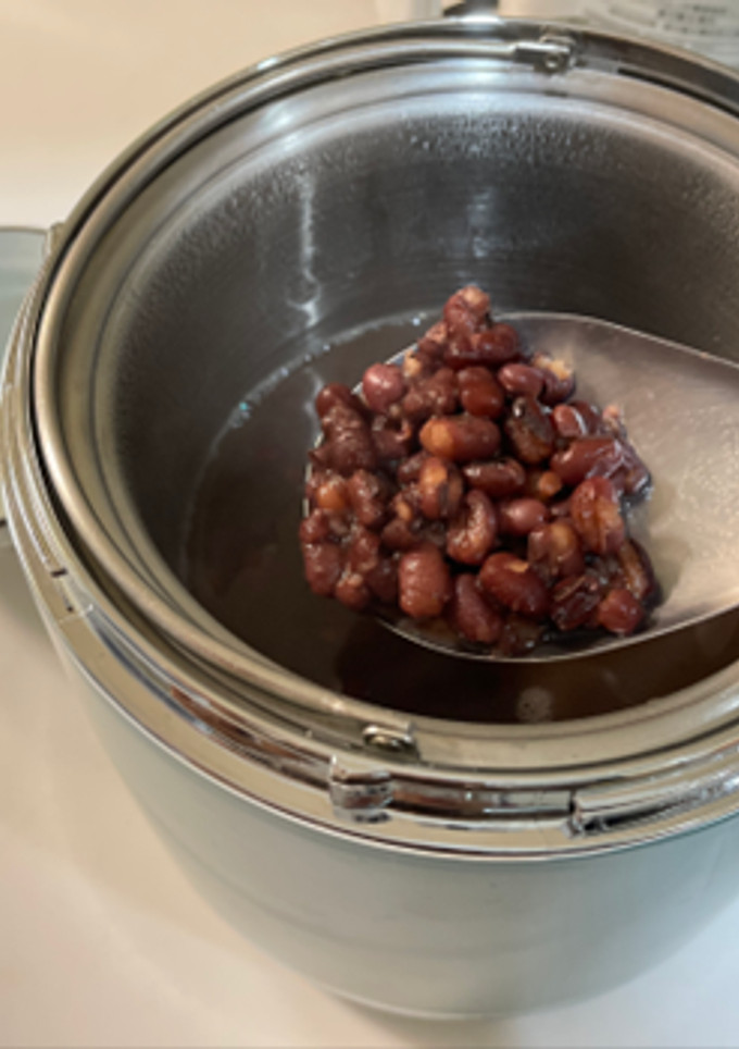 【悶燒鍋料理-紅豆湯】-火牌悶燒鍋 的食譜成品照片