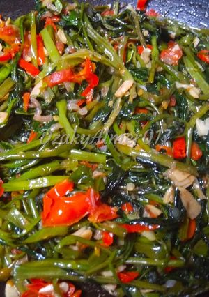 Foto resep Tumis Kangkung Pedas
