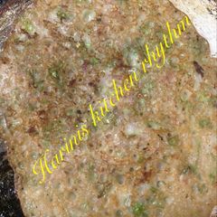 A picture of Atta (godhuma pindi) dosa.