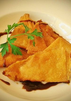 Una foto de Won-ton de carne