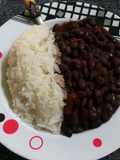 Caraotas negras (frijoles negros)