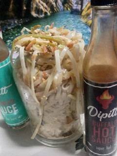 A picture of Pakistan style Chowmin surprise.