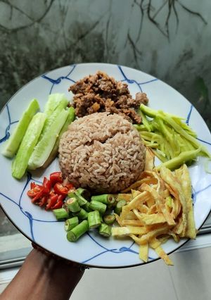 รูปของ ข้าวคลุกกะปิ (หมูสับหวาน)