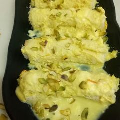 A picture of Rabdi Malai Roll.