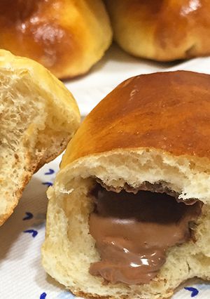 Una foto de Bollos de chocolate