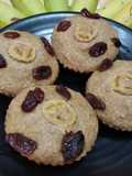 Cake pisang oatmeal kukus