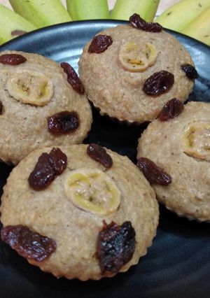 Foto resep Cake pisang oatmeal kukus