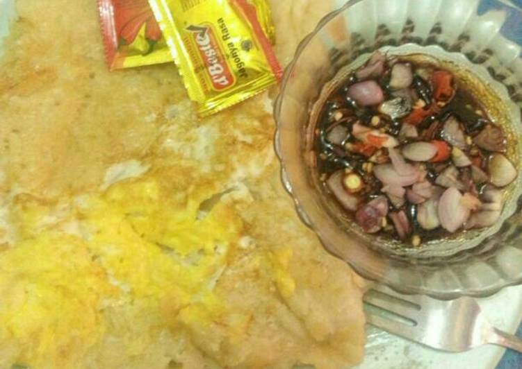 Terigu goreng special sambal kecap
