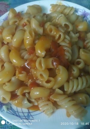 পাস্তা (pasta recipe in Bengali) রেসিপির প্রধান ছবি