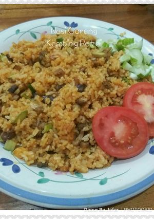 Foto resep Nasi Goreng Kambing Petai