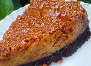Una foto de Pastel imposible (Chocoflan) 🍮