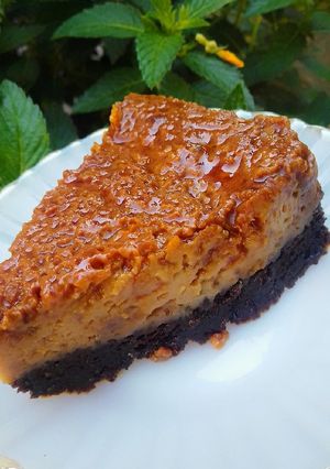 Una foto de Pastel imposible (Chocoflan) 🍮