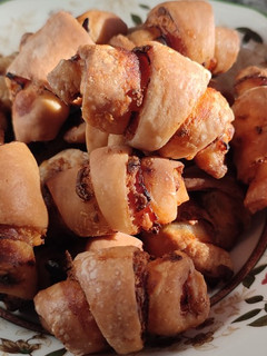 Una foto de 💜 Croissant de jamón y queso