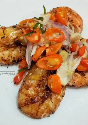 Foto resep Udang Goreng Sambal Matah