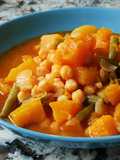 Olla gitana con garbanzos de bote