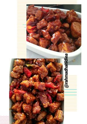 Foto resep Orek Tempe Basah Simple (Pedas Manis)