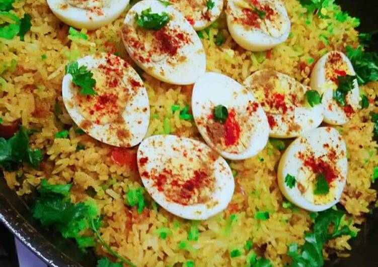 Egg biryani