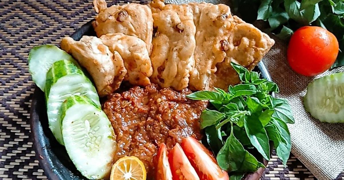 Resep Tempe Tahu Kriuk Sambal Penyet oleh nidarudi - Cookpad