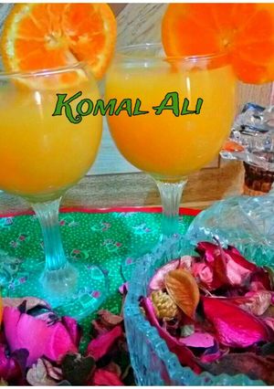 A picture of Fresh orange juice.