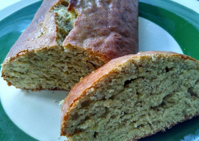 Roti pisang sederhana (simple banana bread)