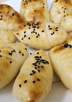 صورة لوصفة فطاير بجبنة كيري 🌙😋