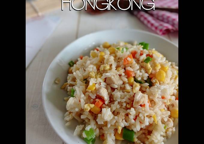 Nasi Goreng Hongkong (bumbu sederhana)