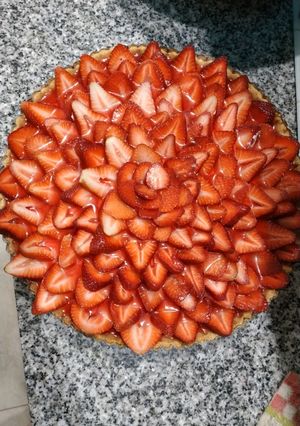 Una foto de Tarta de frutilla