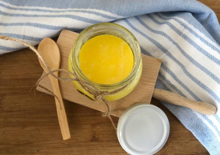 Latte condensato allo zafferano