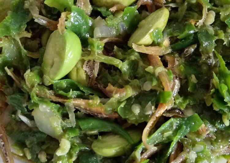 Recipe: Yummy Samba Lado mudo tri + petai