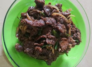 Foto resep Daging teriyaki saori