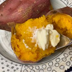 A picture of Japanese Annouimo Sweet Potato 安納芋.