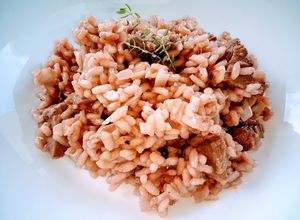 Foto de Risoto de Cordeiro ao Vinho Tinto