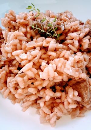 Foto de Risoto de Cordeiro ao Vinho Tinto