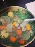Canh rau củ chay
