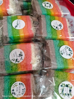 Foto resep Rainbow Cake Potong