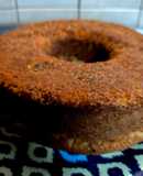 Budín de naranja y coco sin manteca