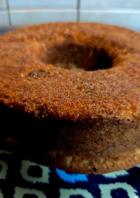 Una foto de Budín de naranja y coco sin manteca