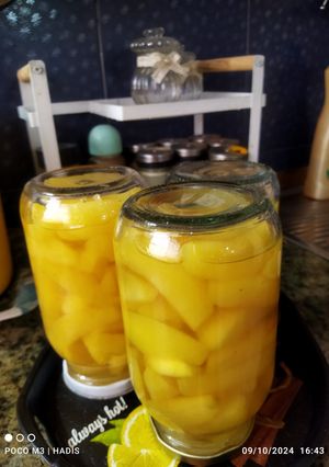 عکسی از دستور کمپوت سیب 2👌🍎