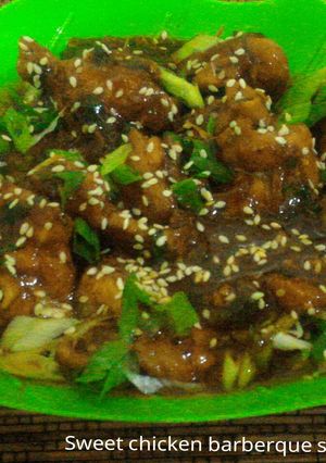 Foto resep Sweet chicken barbeque sauce