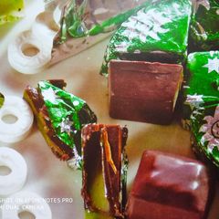 A picture of Mint hole Chocolate.